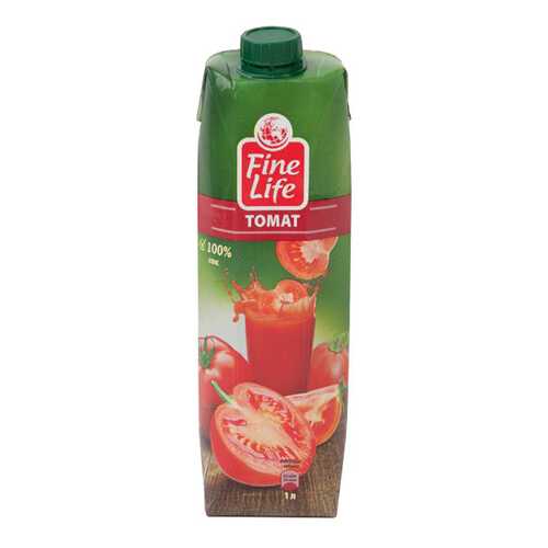 Сок Fine Life томат с мякотью 1 л в ЕКА